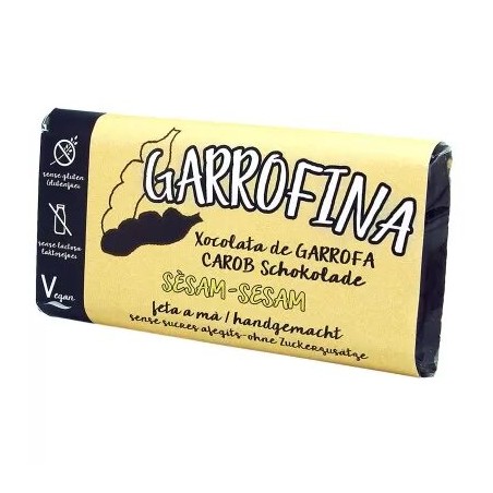 Chocolate de Garrofa con Sésamo - Garrofina - 100 gramos