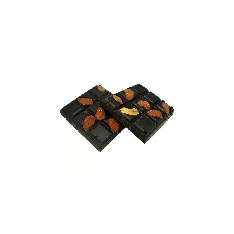 Chocolate de Algarroba con Almendras - Garrofina - 100 gramos