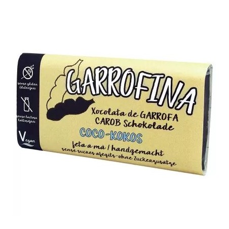 Xocolata de Garrofa amb Coco - Garrofina - 100 grams