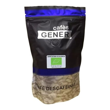 Cafè Artesà descafeïnat Bio - Cafès Gener - 250 grams