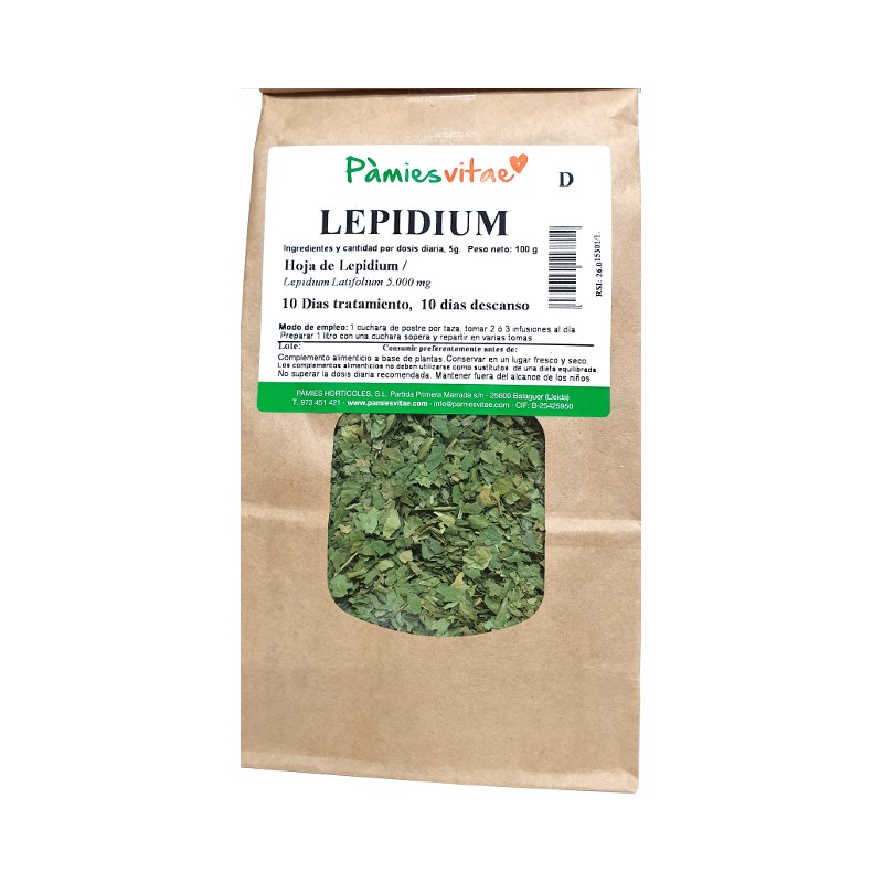 Lepidium - Infusión 100g - Pàmies Vitae