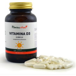 Vitamina D3 - 120 cápsulas...