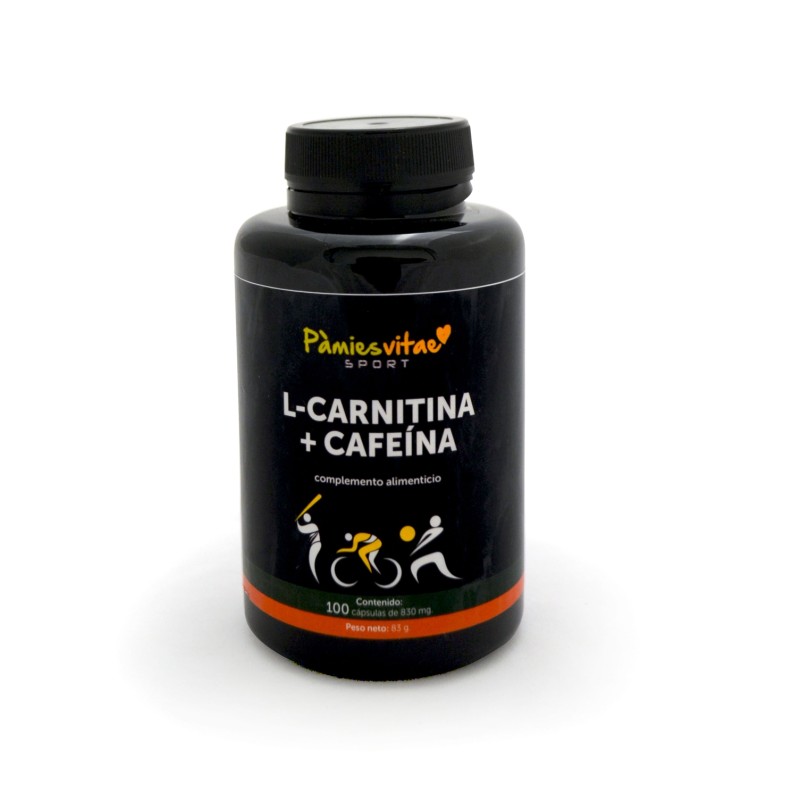 L-Carnitina + Cafeina - 100 cápsulas - Pàmies Vitae