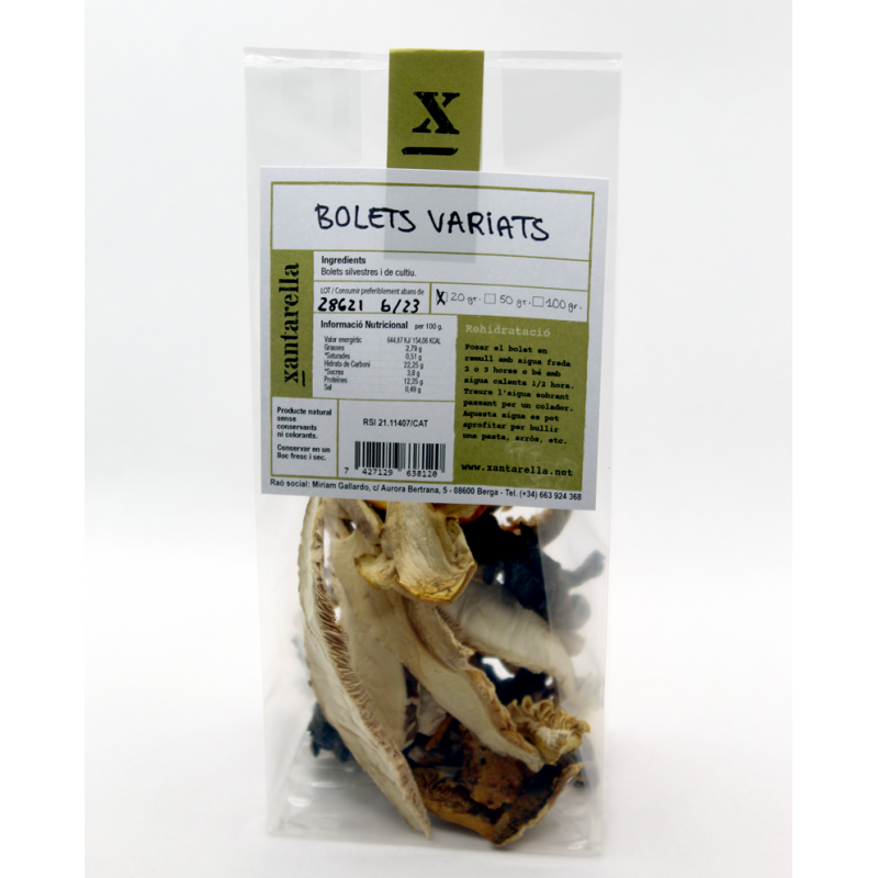 Setas variadas - 20gr- Xantarella