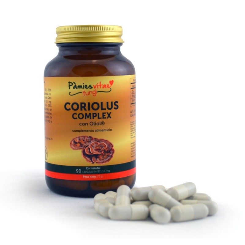 Coriolus Complex- 90 capsulas - Pàmies Vitae