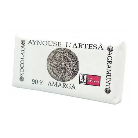 Chocolate Aynouse 90% Amargo 125 gramos